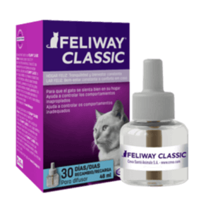 Recarga para Feliway Classic difusor 48 mL (Efecto relajante Gatos ) feromonas